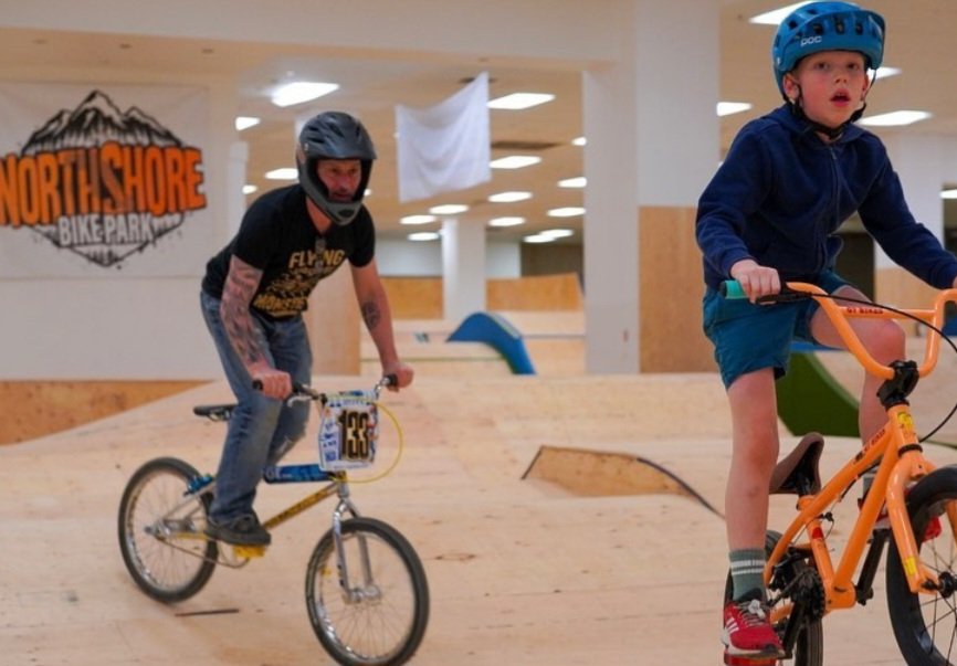 indoor bike park in Vancouver