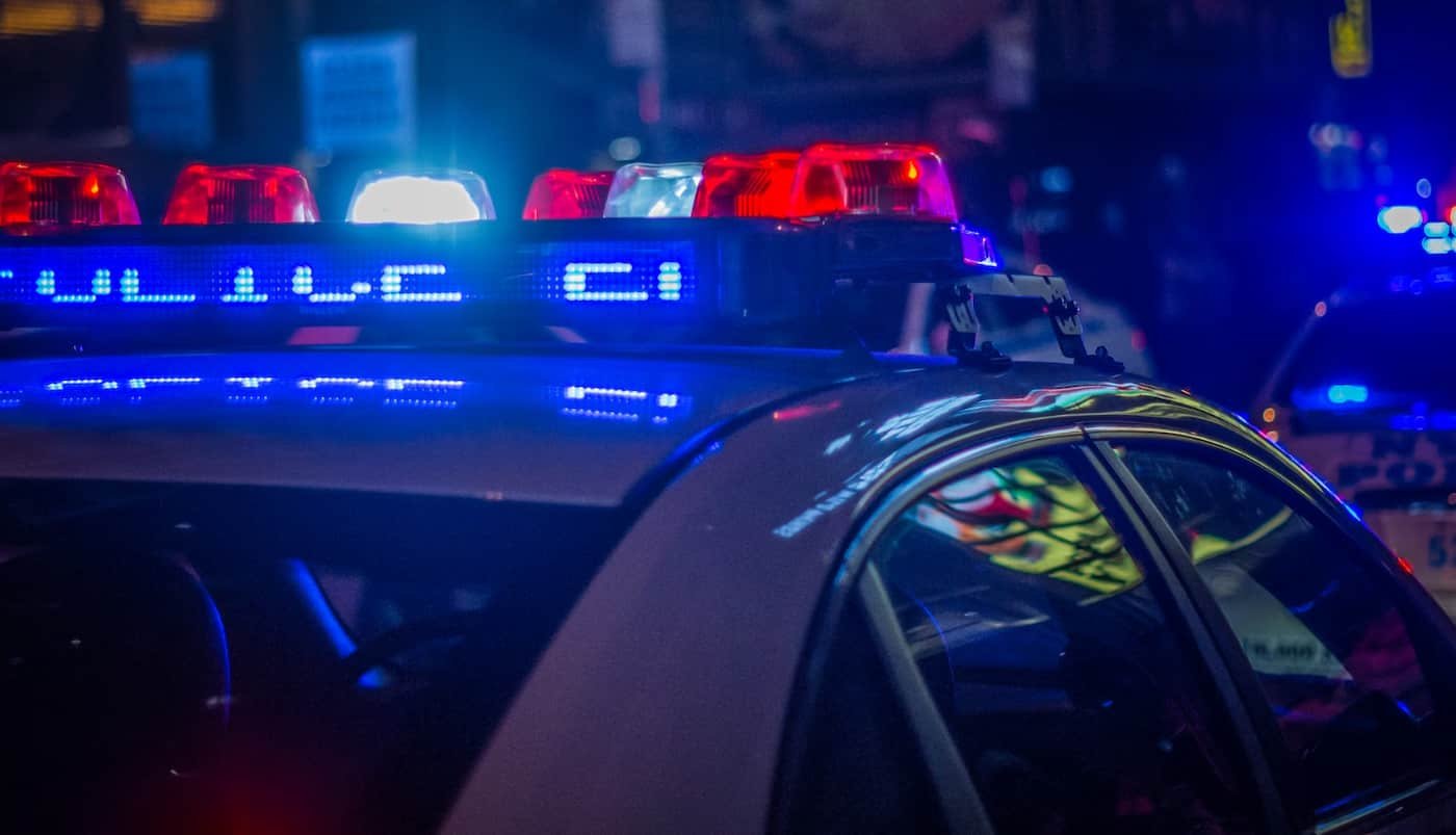 RCMP officer car