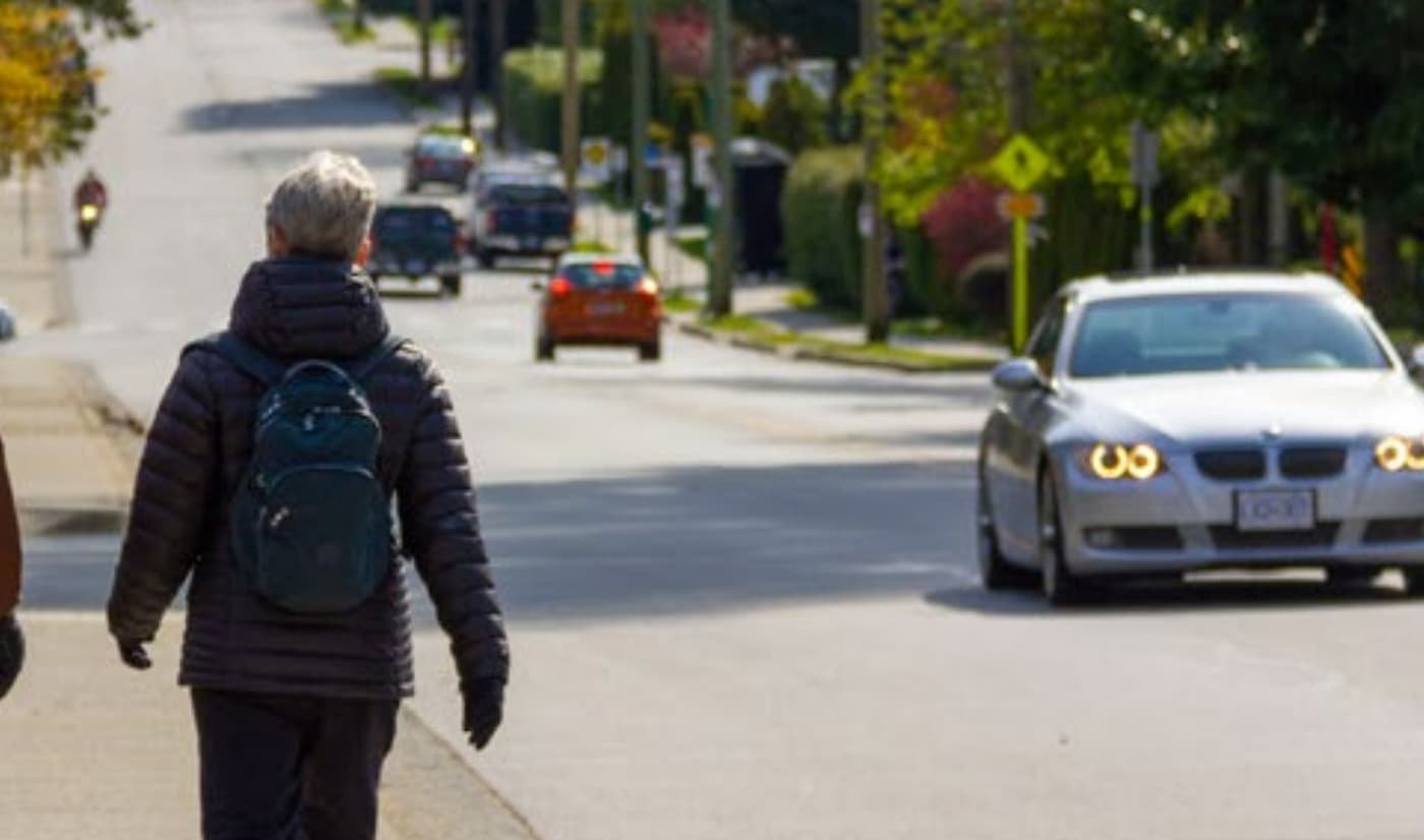 People with cars in District of North Vancouver
