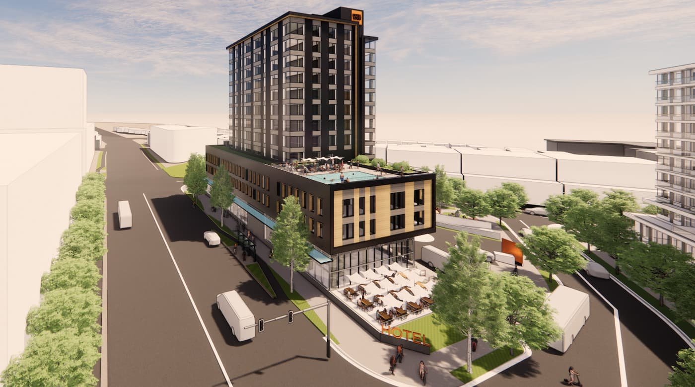 New proposed hotel