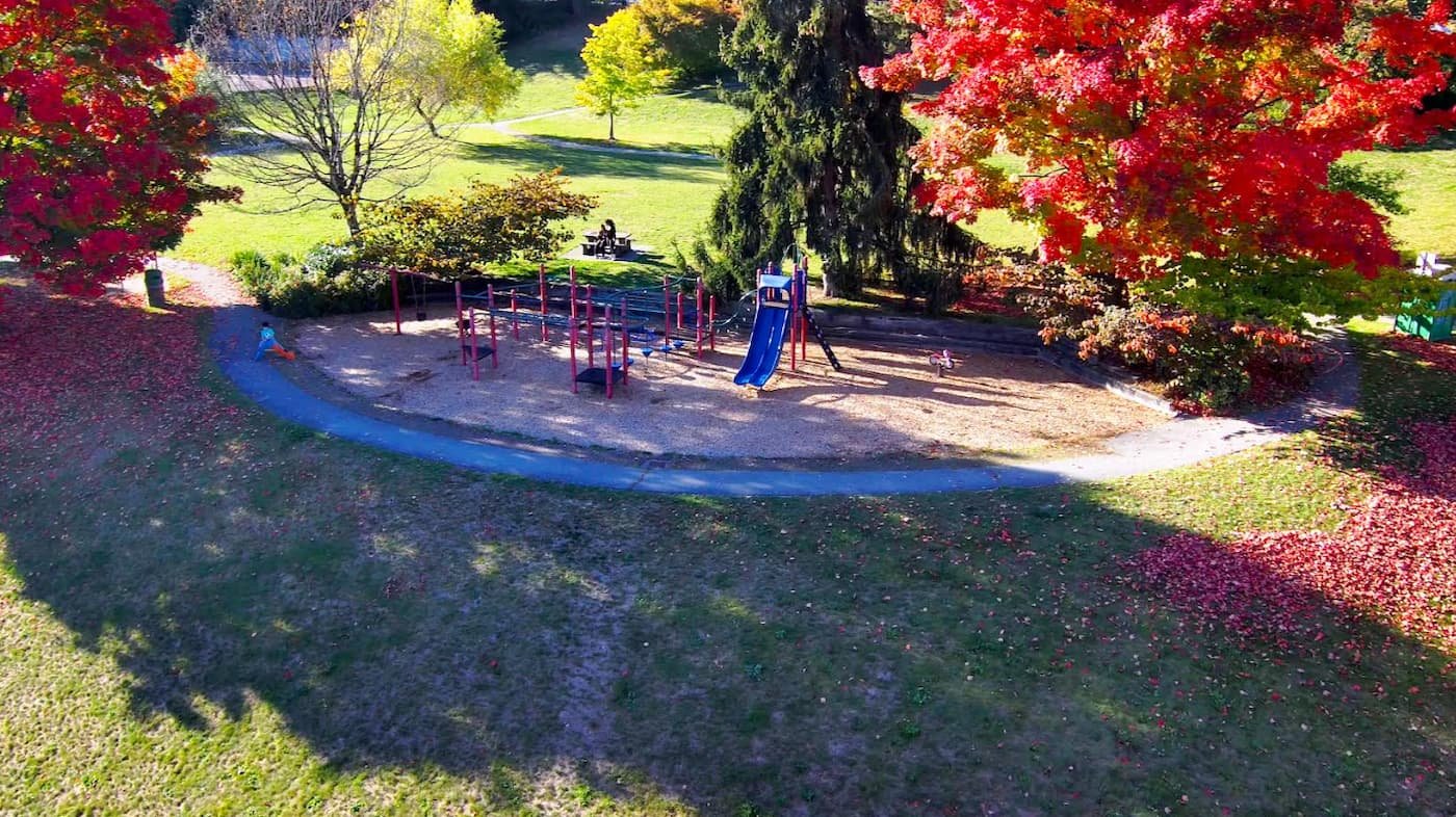 Cloverley park in North Vancouver