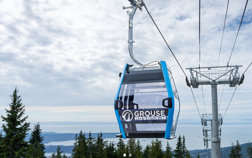 Blue gondola