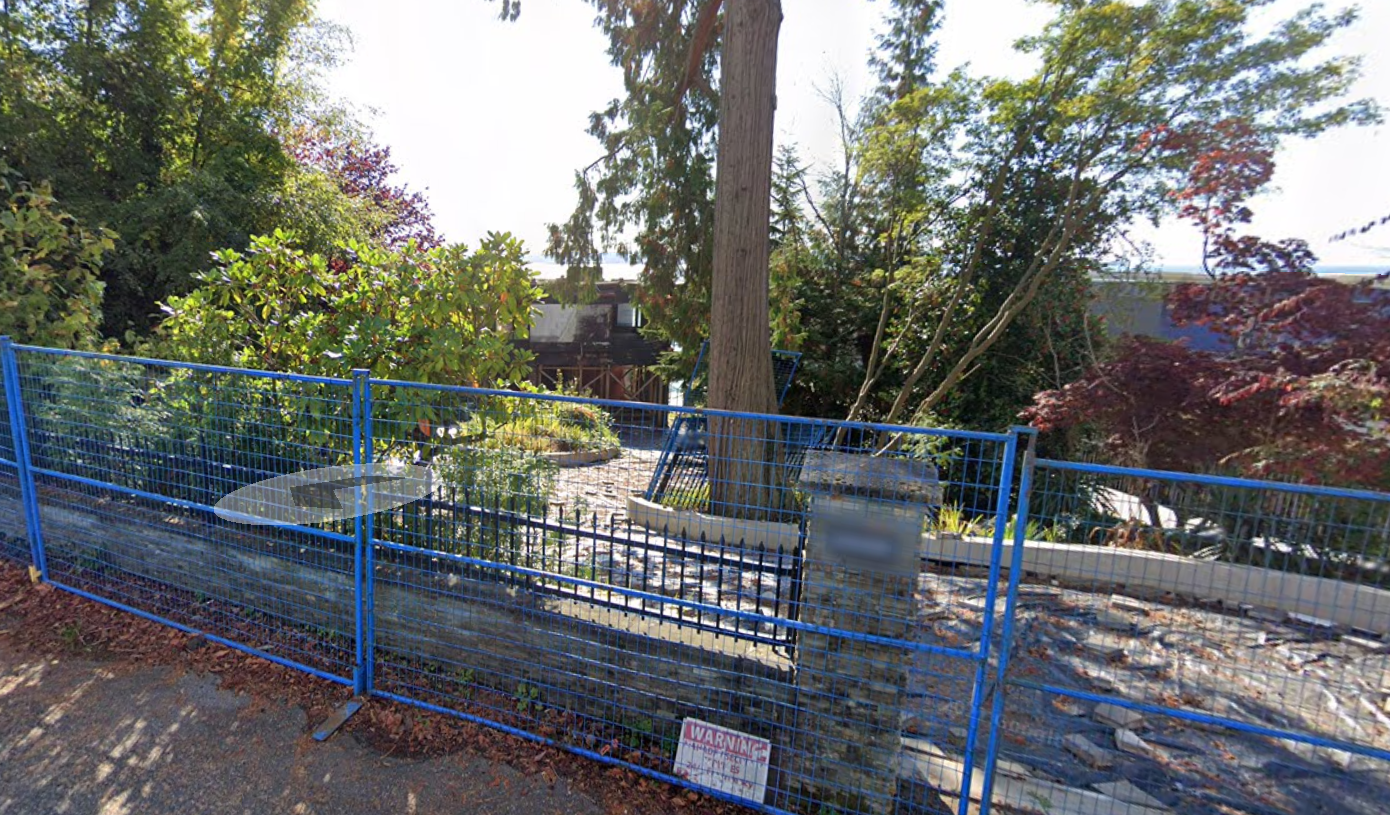 Google view of Bellevue Avenue property.