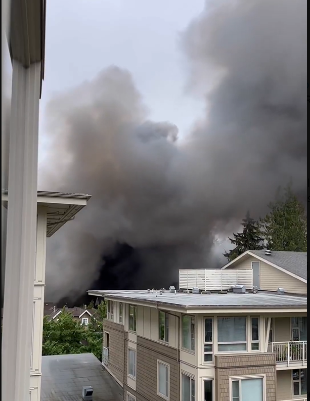 fire in north vancouver.