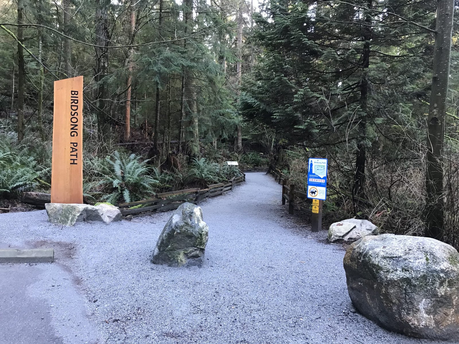 Birdsong Path in Lighthouse Park