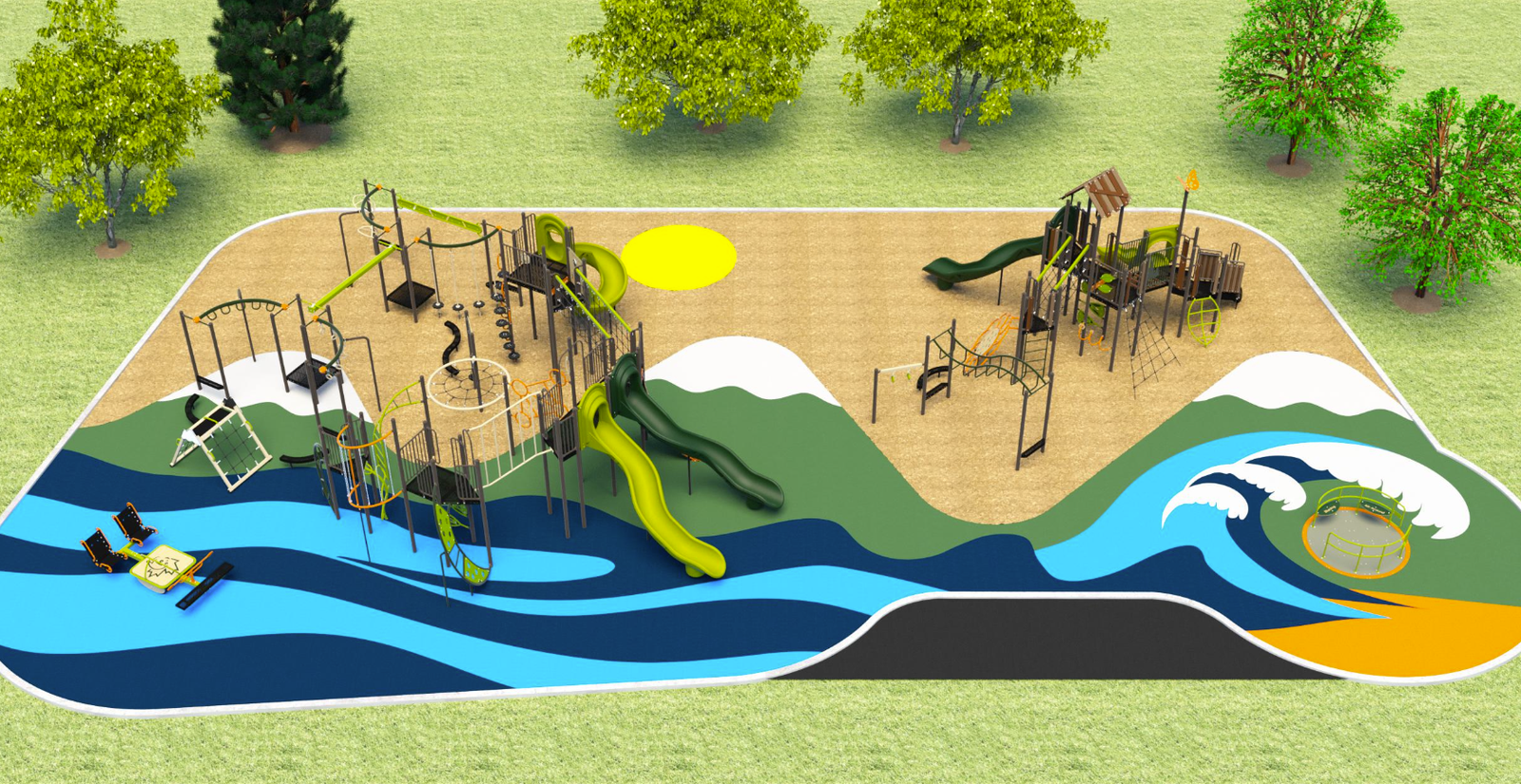 Deep Cove playground