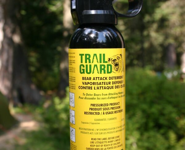 Bear spray canister